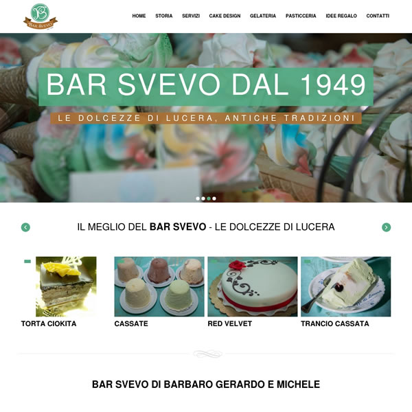 creazione siti web bar pasticcerie