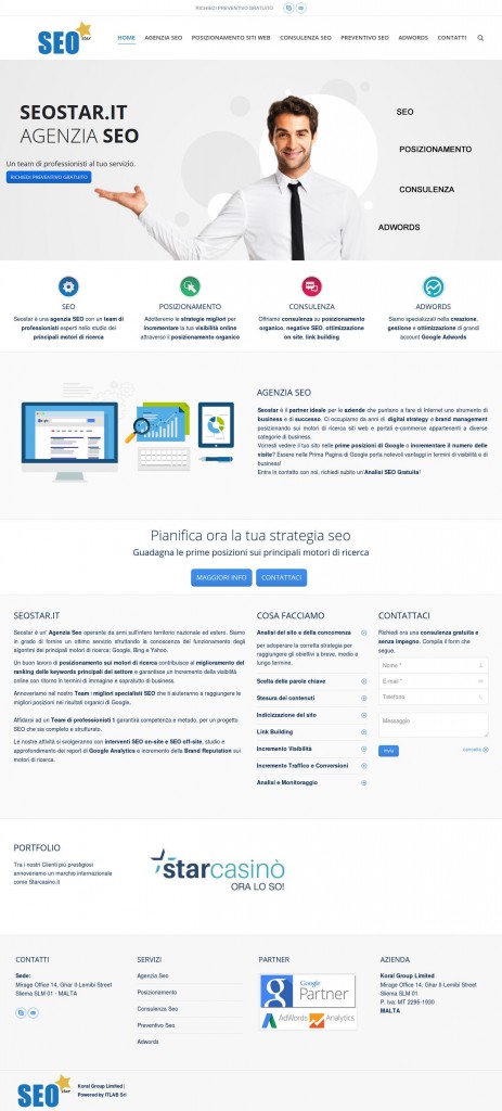 creazione siti web per agenzie